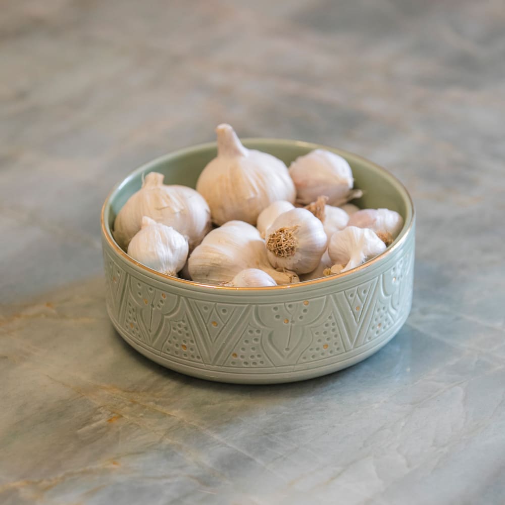 Plat de service droit en céramique vert D11 cm - Maisons du Monde