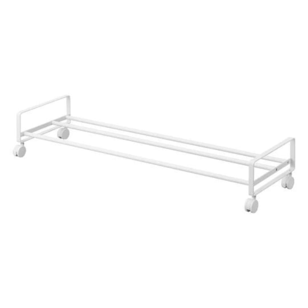 Etagère à chaussures sur roulettes l83,5 cm - blanc Etagère à chaussures sur roulettes l83,5 cm - blanc