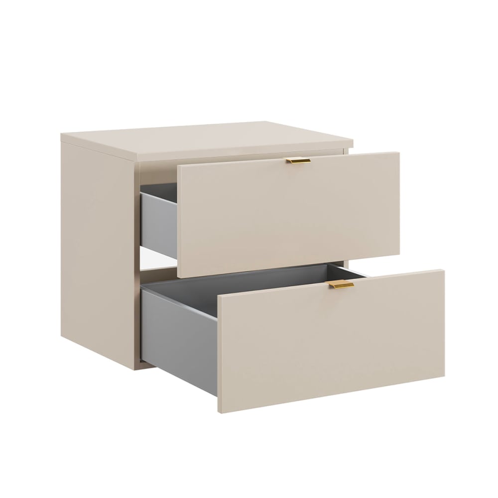 Waschtischunterschrank 60 cm Melamin Kaschmir - Maisons Du Monde