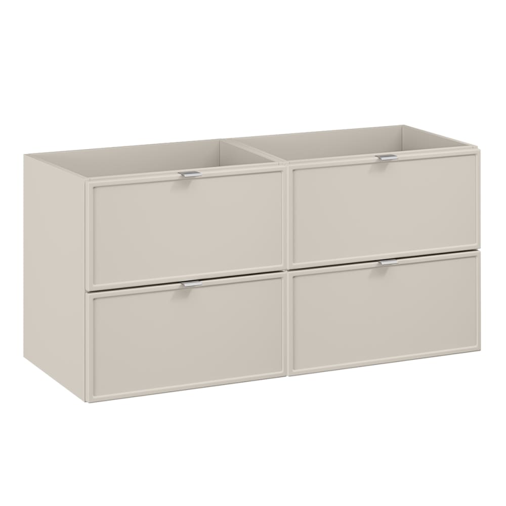 Meuble sous-vasque stratifiés beige