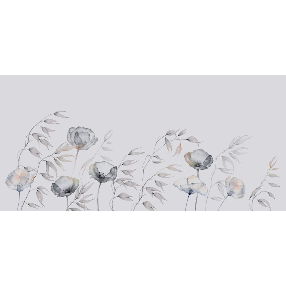 Papier peint souffle de légèreté, gris 525 x 250cm — vue 3