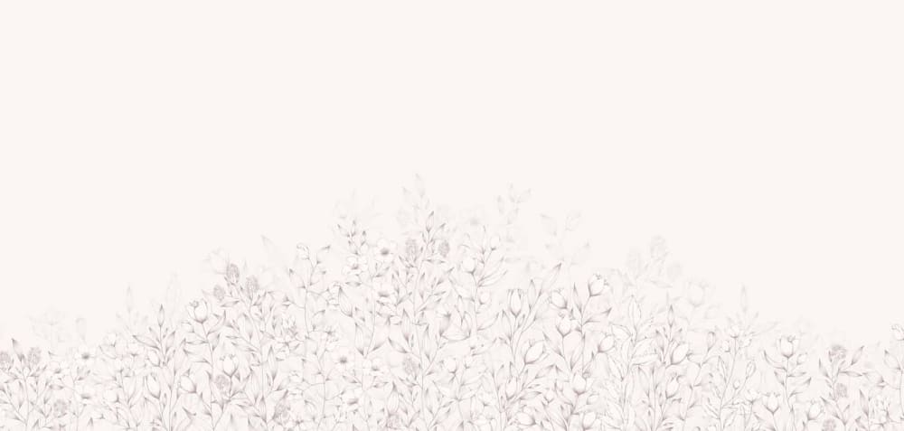 Papier peint poésie végétale, rose 450 x 250cm — vue 3