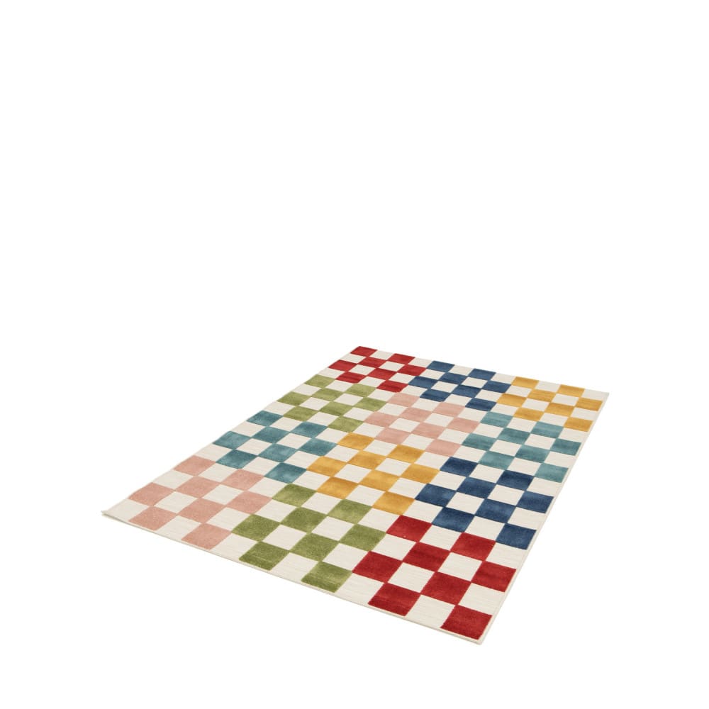 Tapis int/ext géométrique - 160x230cm multicolore polypropylène — vue 3