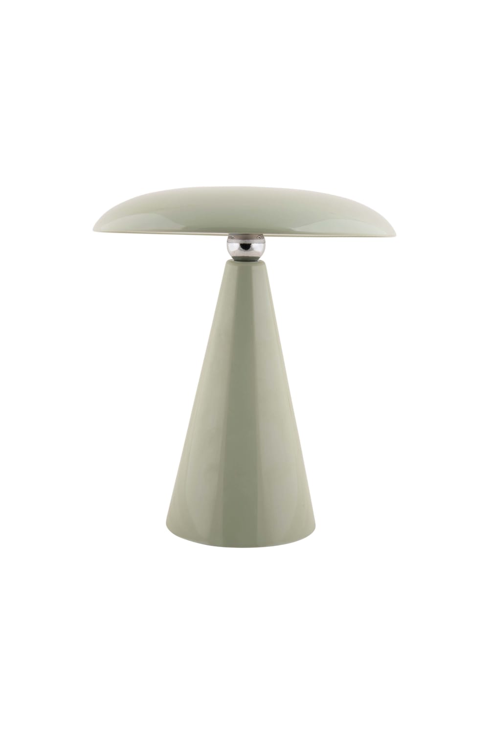 Lampe de table mélamine vert ø23cm — vue 4