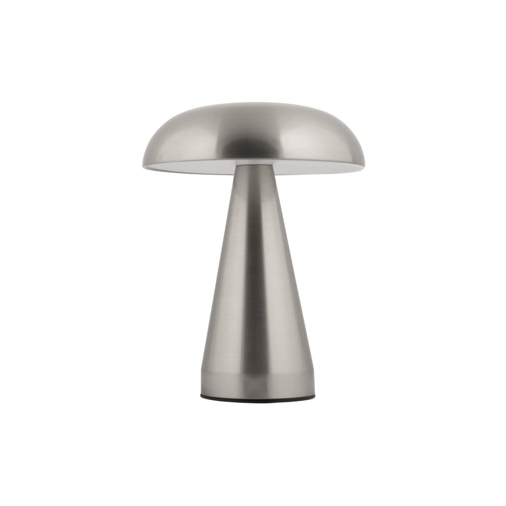 Lampe de table fer nickel 15.5x15.5x20.5cm — vue 3