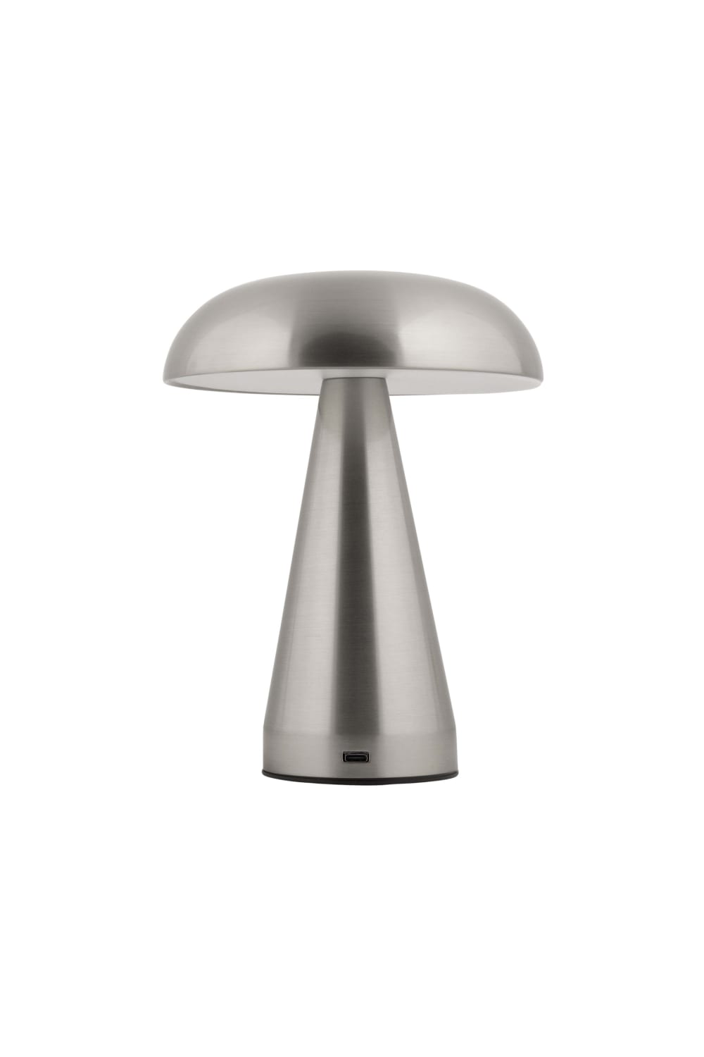 Lampe de table fer nickel 15.5x15.5x20.5cm — vue 4