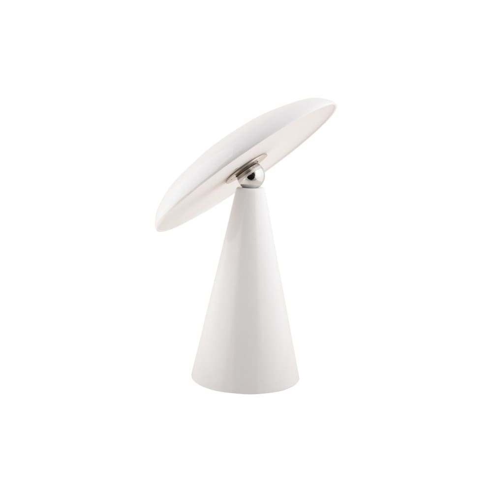 Lampe de Table mélamine blanc Ø23cm