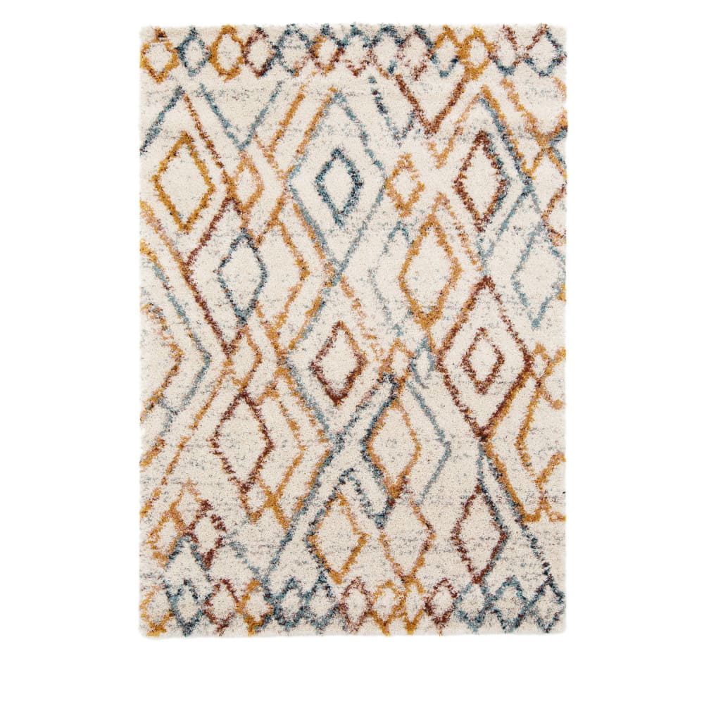 Tapis d'inspiration berbère - 200x290cm Multicolore Polypropylène
