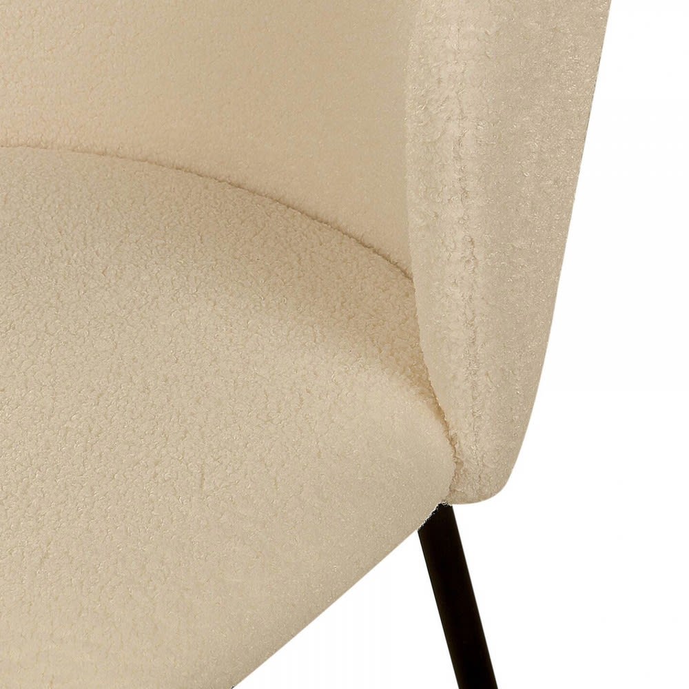 Lot de 2 chaises, tissu