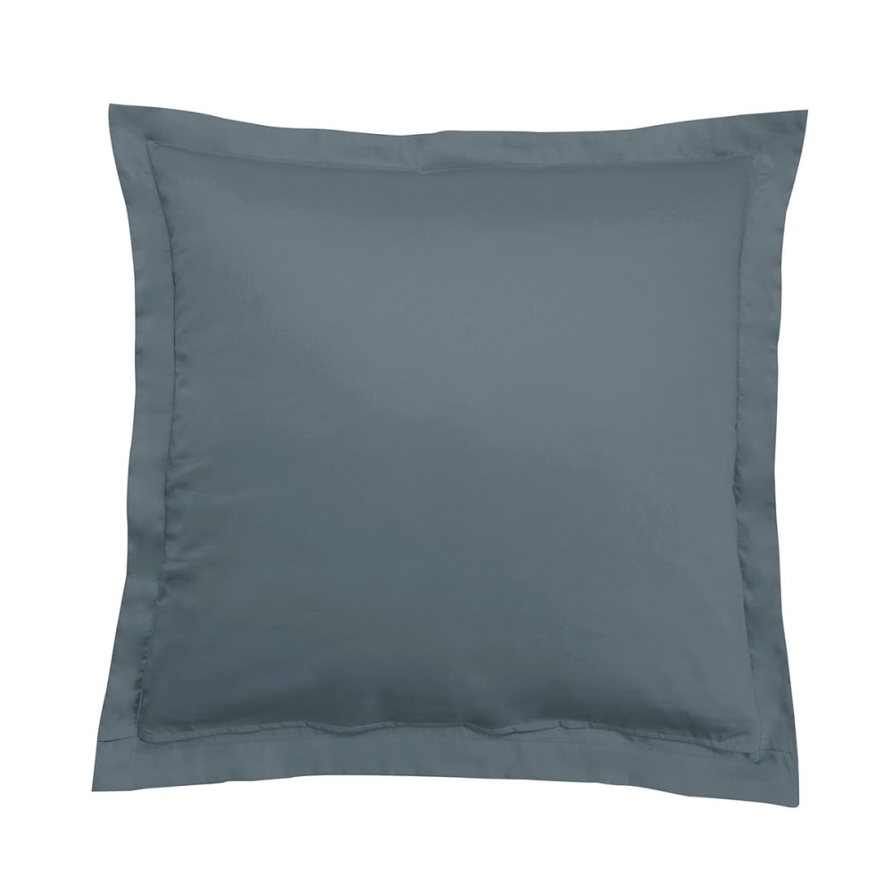 Taie d'oreiller satin gris foncé 65x65 cm — vue 3