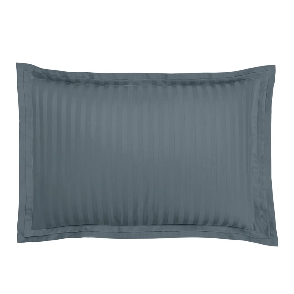 Taie d'oreiller satin gris foncé 65x65 cm — vue 4