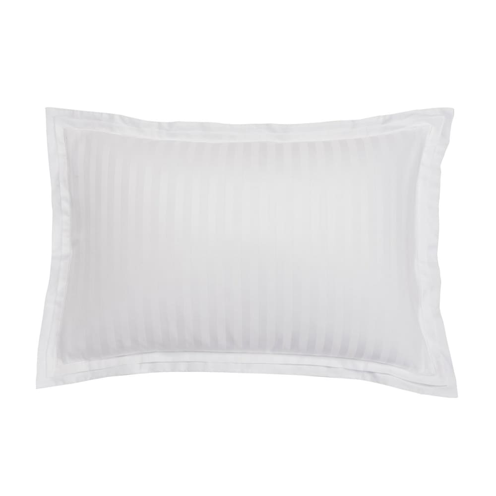 Taie d'oreiller satin blanc 50x75 cm — vue 4