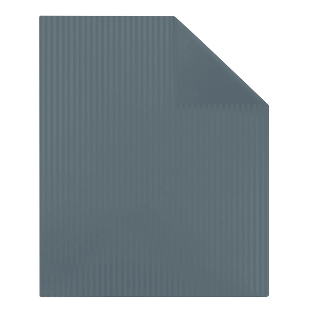 Housse de couette coton gris foncé 240x220 cm — vue 4