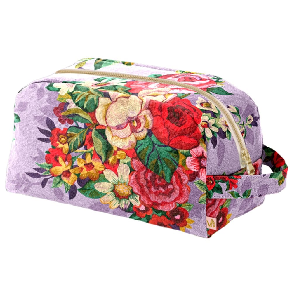Trousse de toilette velours,