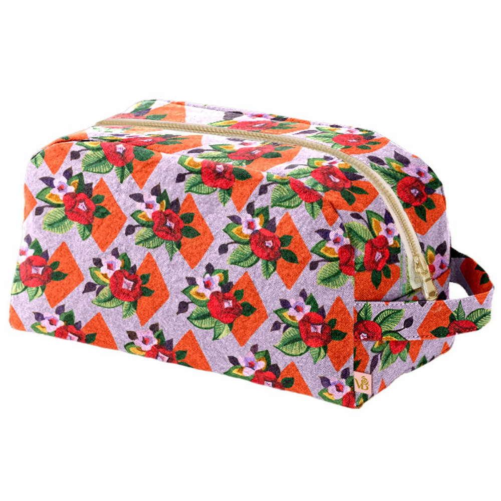 Trousse de toilette velours,