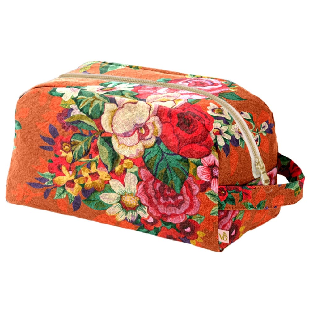 Trousse de toilette velours,