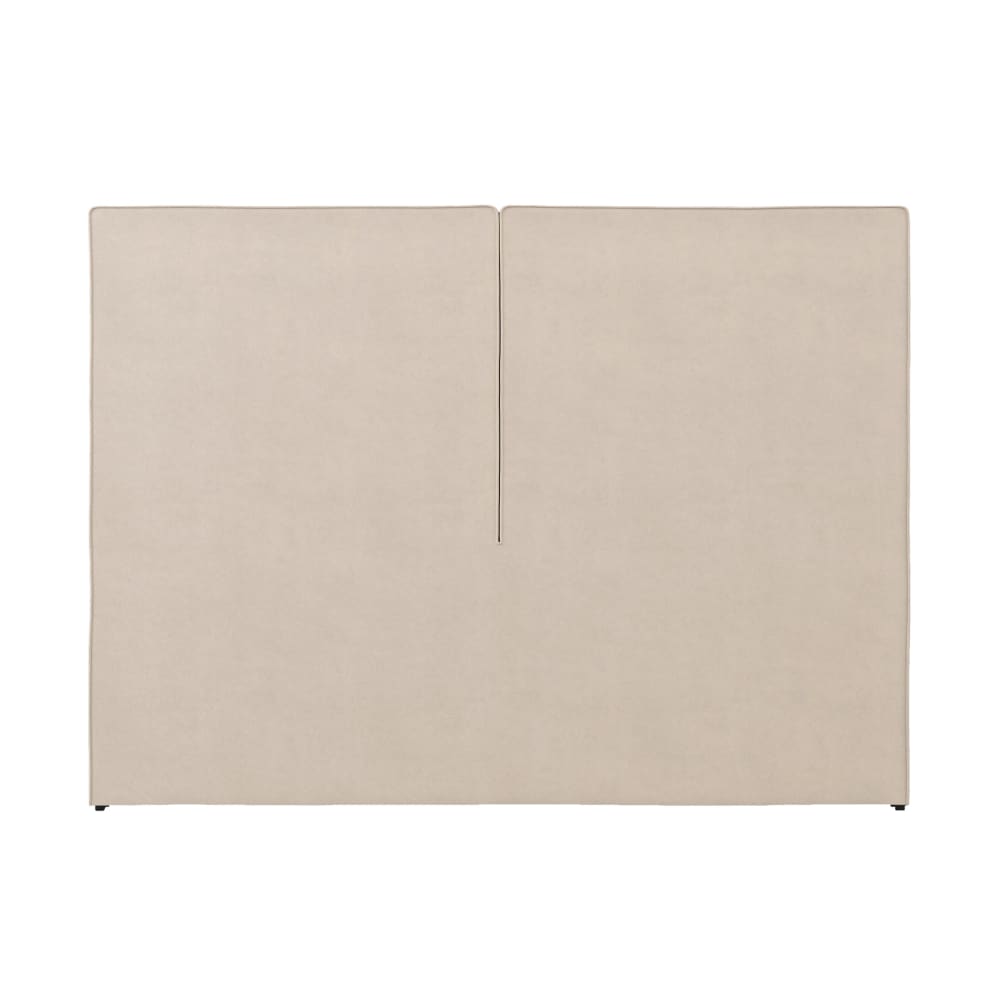 Tête de lit méditerranéenne douce beige – lit 140 – 150x125 cm