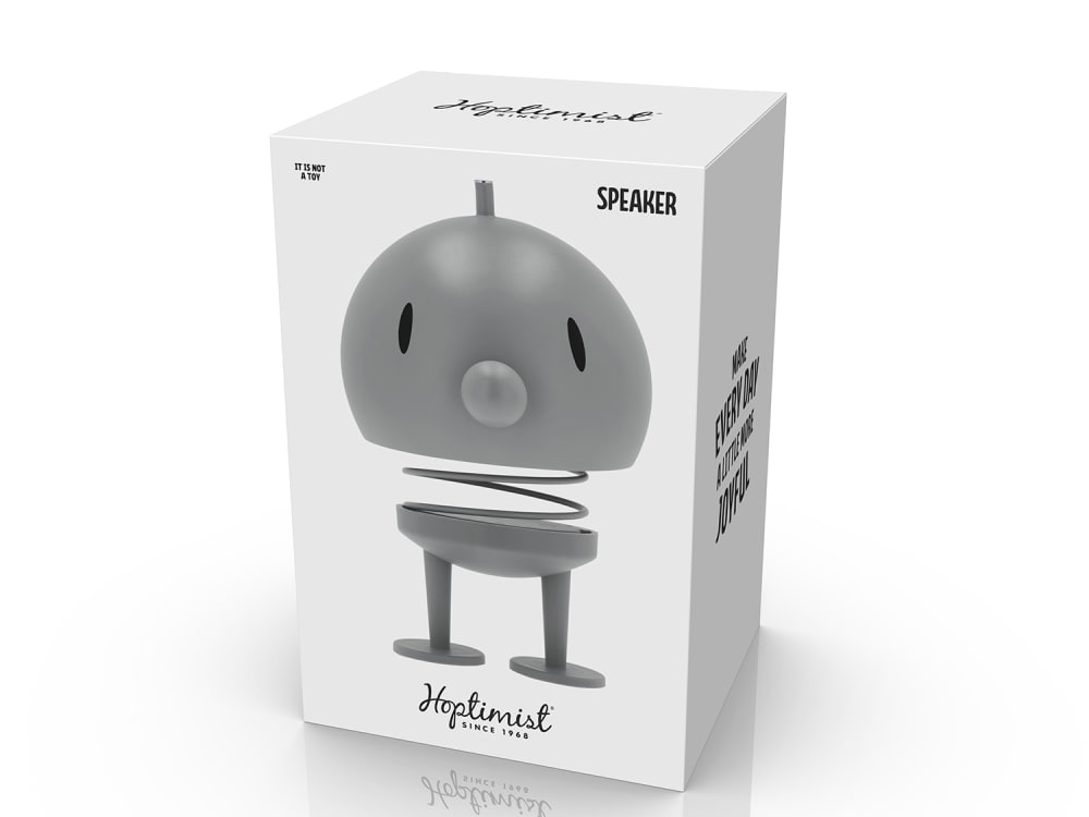 Figurine haut-parleur xl gris clair - Maisons du Monde