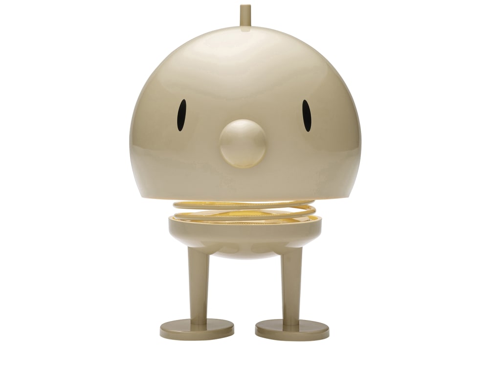 Figurine lampe LED nomade XL latte