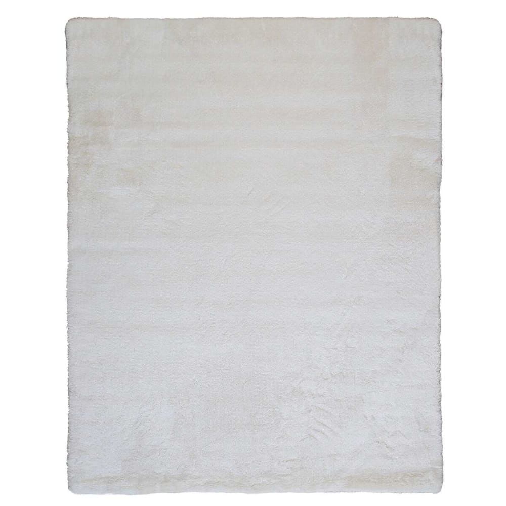 Weißer extra weicher Hochflorteppich 120x160 - Maisons Du Monde
