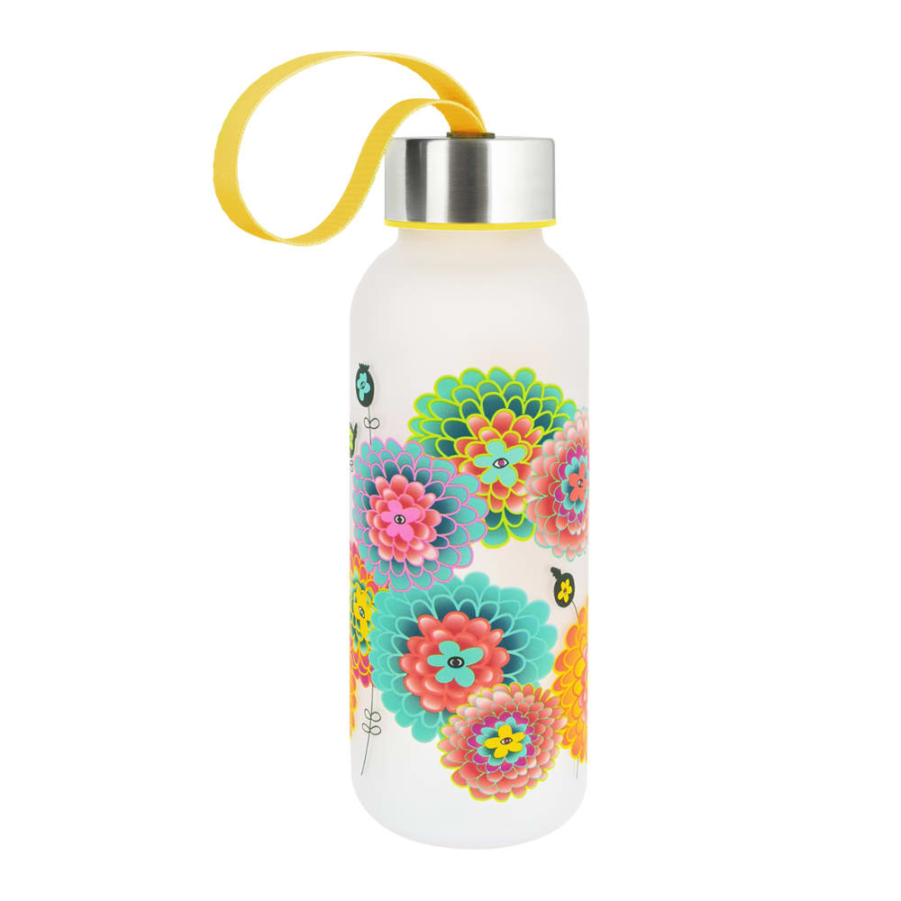 Pylones Botella 42 cl  amarillo Tritan