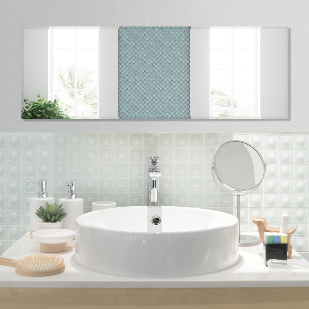 Ganzkörper aus Glas 38x0,4x110cm, Silber - Maisons Du Monde