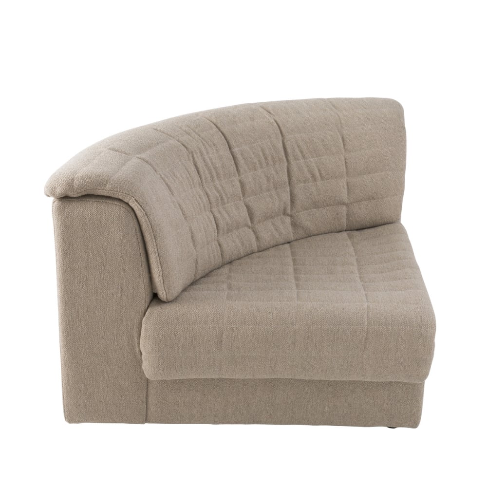 Canapé élément gauche en lin