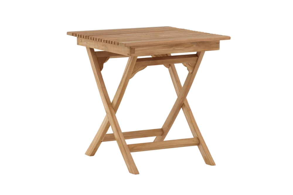 Table de café couleur naturelle en teck