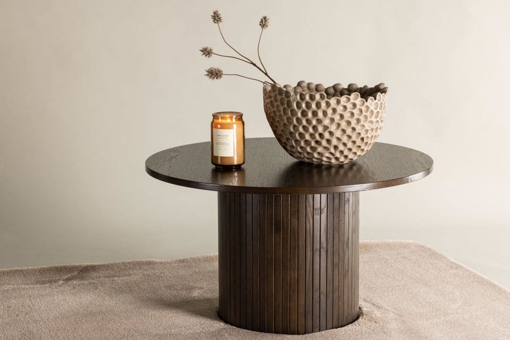 Table basse en bois de couleur moka - Maisons du Monde