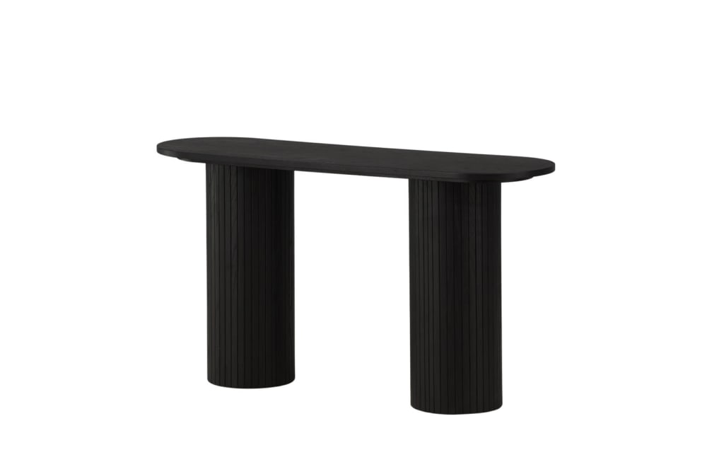Table d'appoint noire en bois - Maisons du Monde