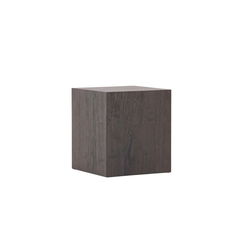 Venture Home Beistelltisch York 40*40cm, Mokka style modern Braun Spanplatte