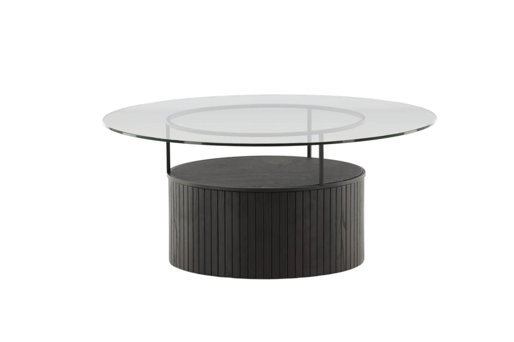 Table basse noire en frêne - Maisons du Monde