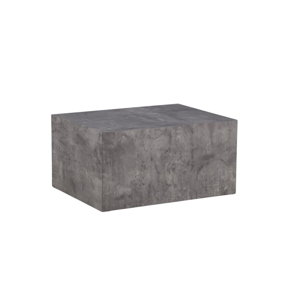 Table basse effet bois