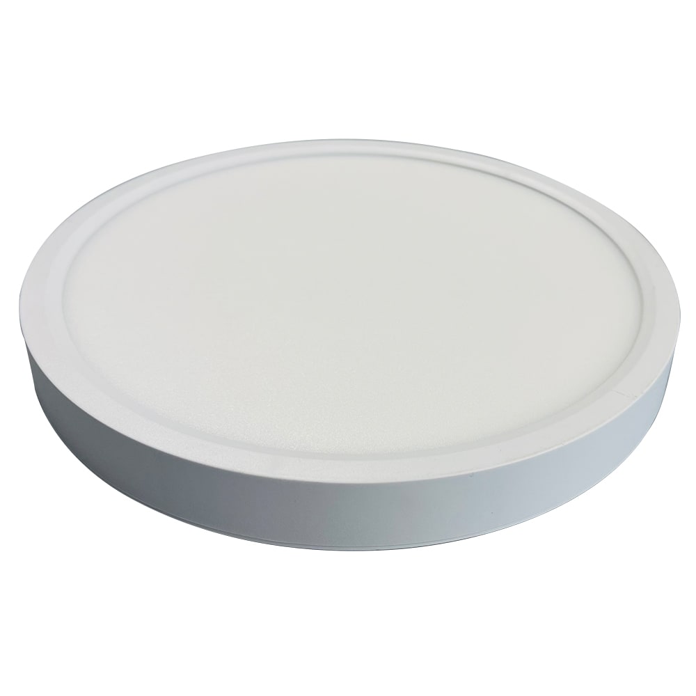 Guffey - plafonnier led en plastique, coloris blanc, l 18 cm