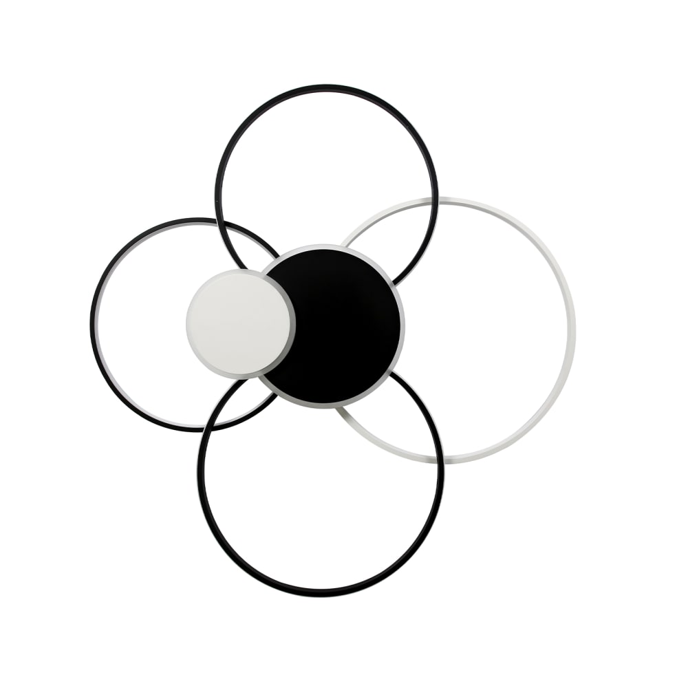 plafonnier LED, métal,