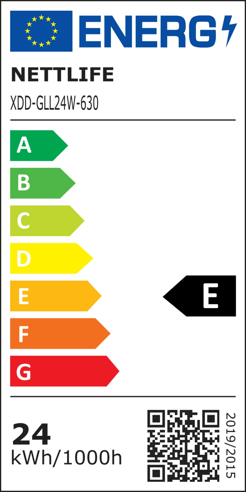 Guerra - plafonnier led en métal, coloris noir, l 57 cm — vue 4