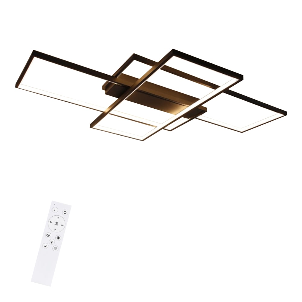 plafonnier LED, métal,
