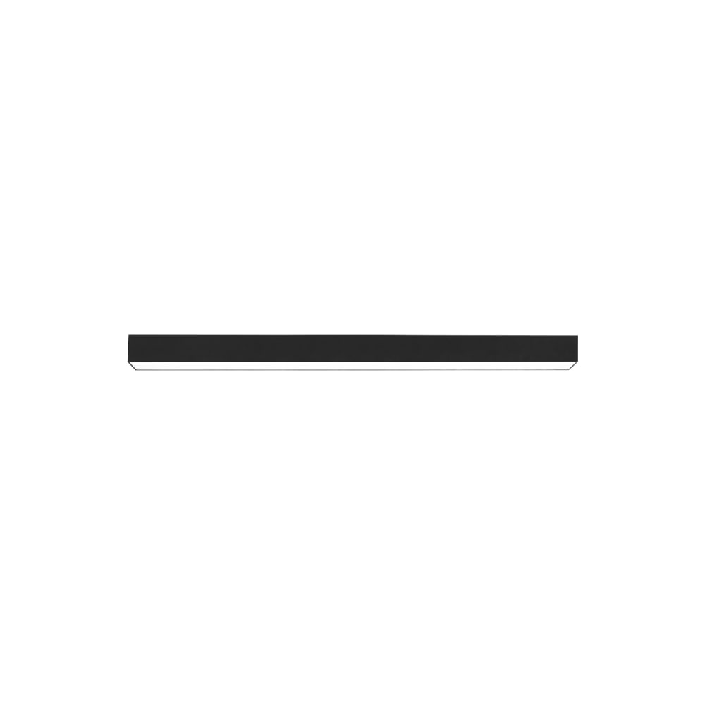 Guerrero - plafonnier led en métal, coloris noir, l 80 cm