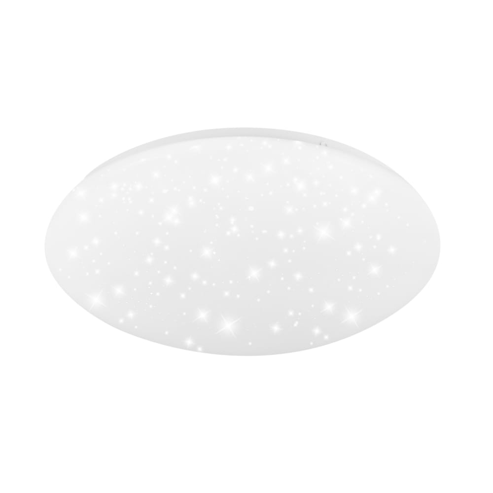 Ahaus ii - plafonnier led en plastique, coloris blanc, l 30 cm