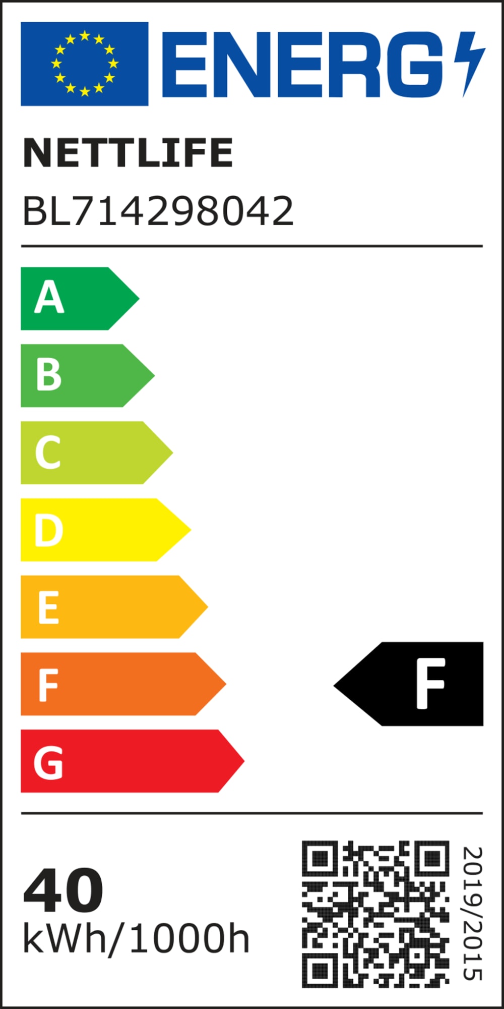 Galloway - plafonnier led en métal, coloris noir, l 60 cm — vue 4