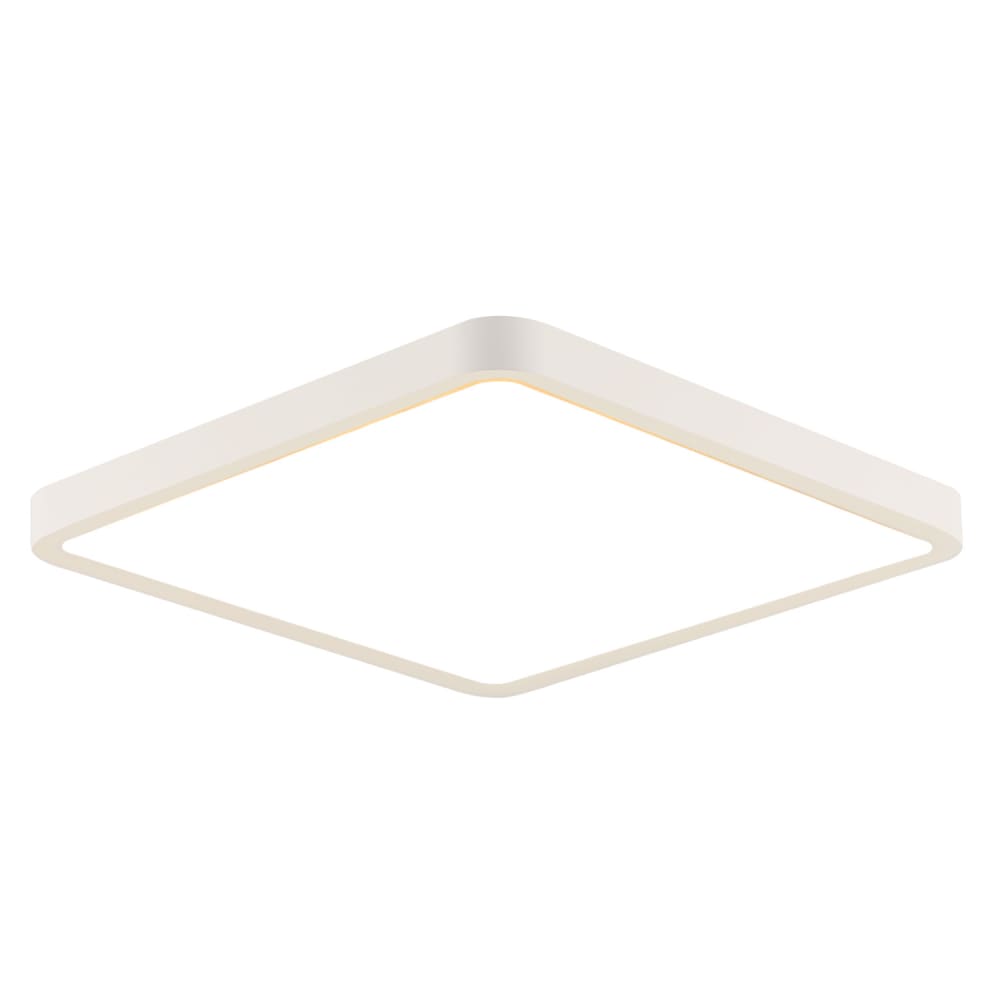Nettlife Maione - LED-Deckenleuchte aus Kunststoff, Weiß, L 23 cm style modern Weiß Pvc - Polyvinlychlorid