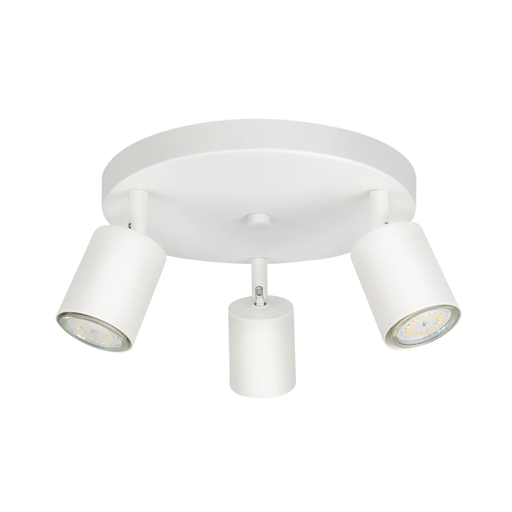 Hoffnung - spot de plafond en métal, blanc, l 24 cm