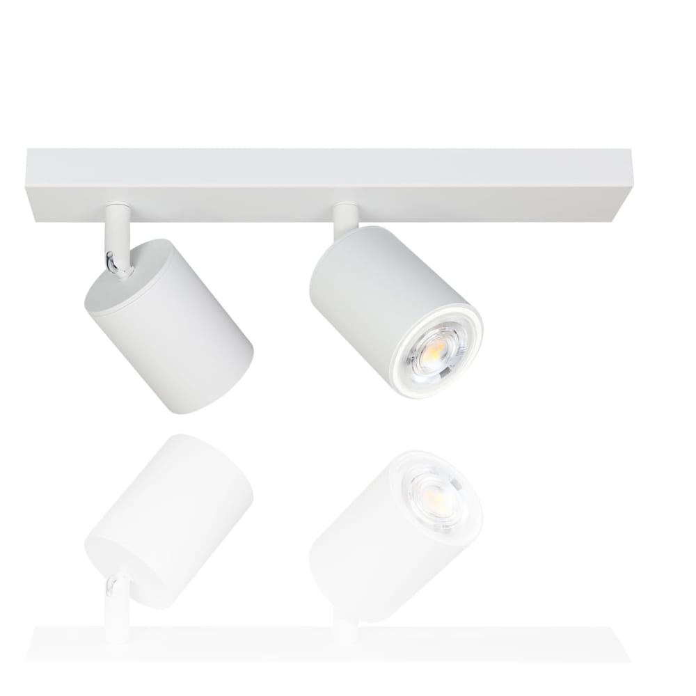 Nachtengel - spot de plafond en métal, blanc, l 30 cm