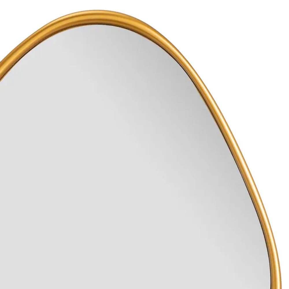 Set de 3 miroirs dorés 27x2x30cm - Maisons du Monde