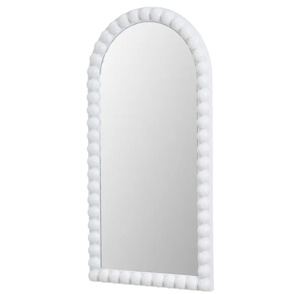 Miroir mural en polypropylène blanc 42x3.5x80cm