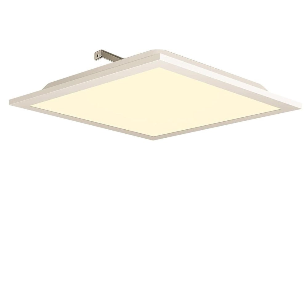 Kowalski - plafonnier led en métal, coloris blanc, l 60 cm — vue 3