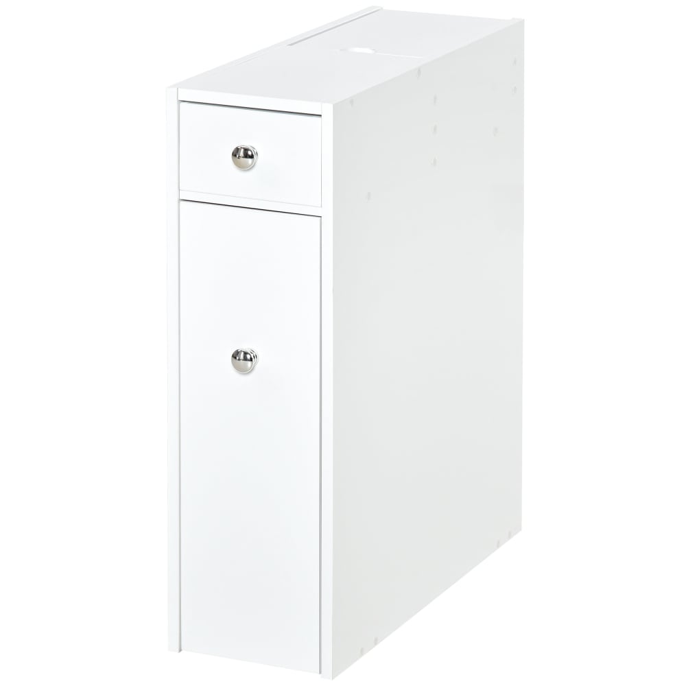 Support papier toilette - porte-papier toilette mdf blanc