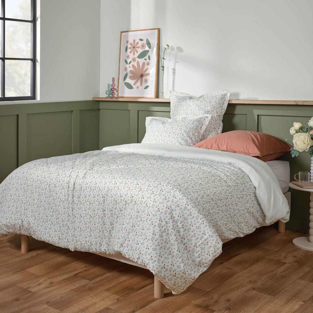 Taie d'oreiller blanche 50 x 70 cm - Maisons du Monde