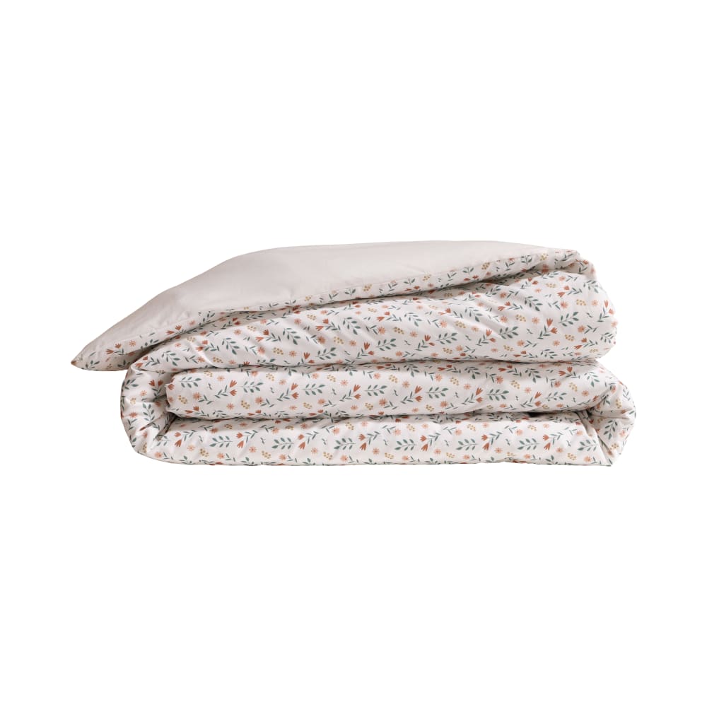 Housse de couette blanche à motifs 200 x 200 cm — vue 3