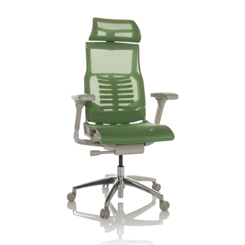 hjh OFFICE High End Bürostuhl aus Netzstoff, Grün Grün